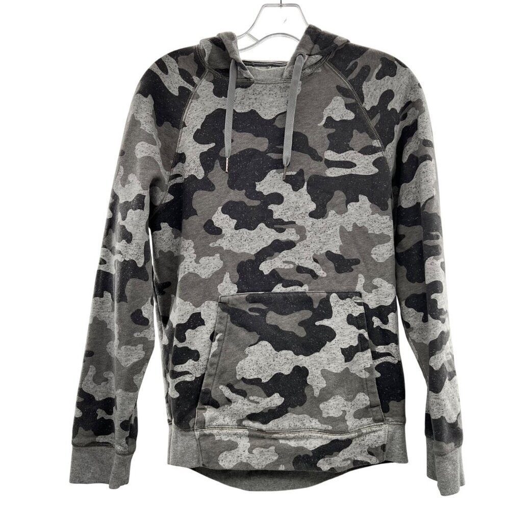All In Motion Women's Camouflage Pullover Hoodie Gray Size Small